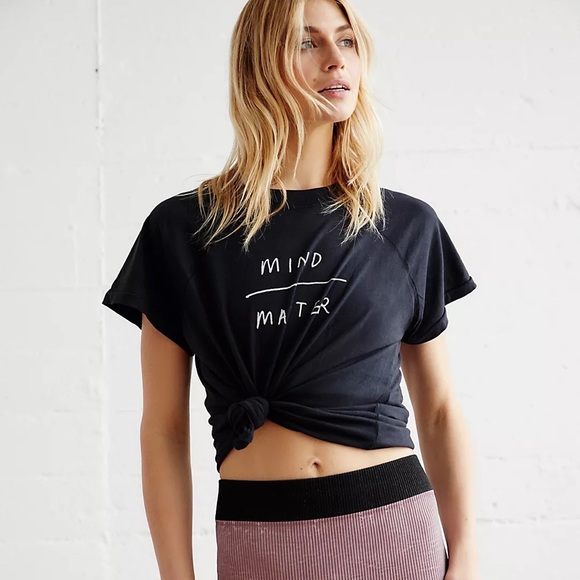 NEW Free People Movement Happiness Runs crop top & shorts set - Picture 7 of 7